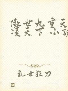 傲世九重天 风凌天下 小说