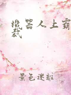 机器人上霸道总裁