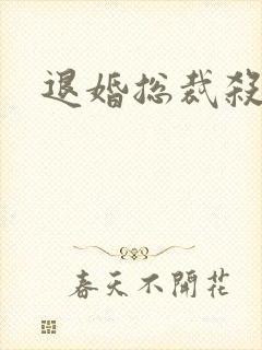 退婚总裁杀手妻