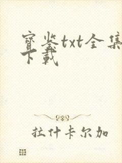 宝鉴txt全集下载