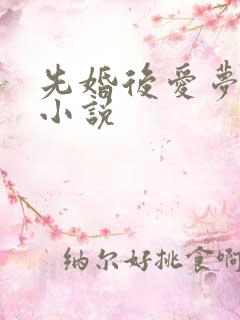 先婚后爱梦筱二小说