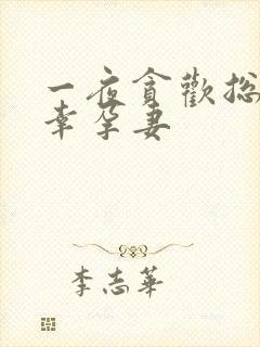 一夜贪欢总裁的幸孕妻