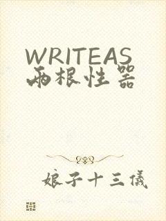 WRITEAS两根性器
