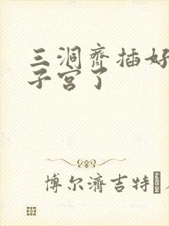 三洞齐插好深到子宫了