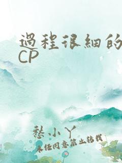 过程很细的开车CP