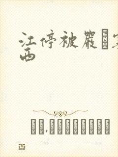 江停被严峫塞东西