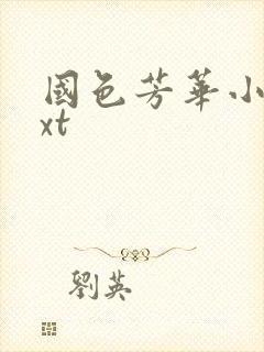 国色芳华小说txt