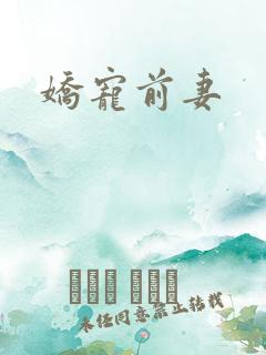 娇宠前妻