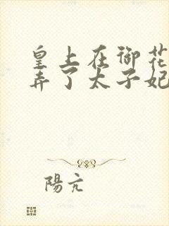 皇上在御花园c弄了太子妃