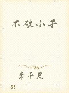 不破小子