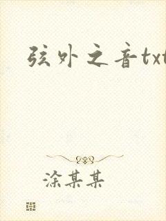 弦外之音txt