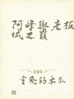 阿峰与老板娘倾城之巅