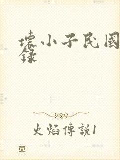 坏小子民国穿越录