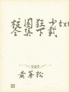 校园狂少txt全集下载