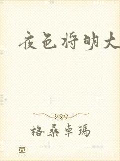 夜色将明大结局