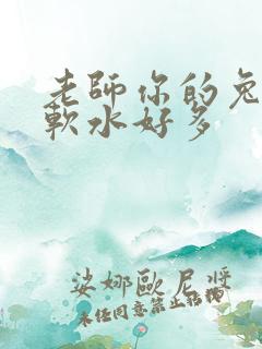 老师你的兔子好软水好多