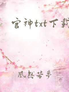 官神txt下载