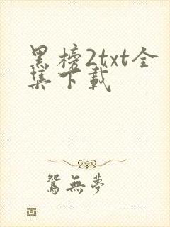 黑榜2txt全集下载