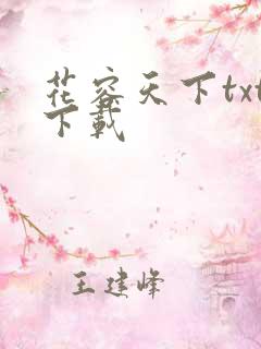 花容天下txt下载