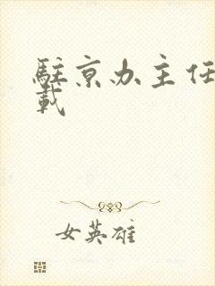 驻京办主任 下载