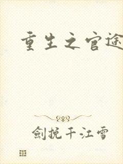 重生之官途辉煌