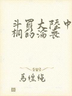 斗罗大陆中唐舞桐的沦丧