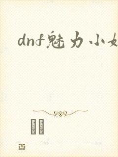 dnf魅力小妞