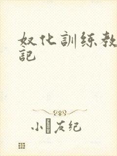 奴化训练教程日记