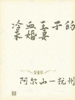 冷血王子的贫穷未婚妻