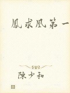 凤求凰第一皇后