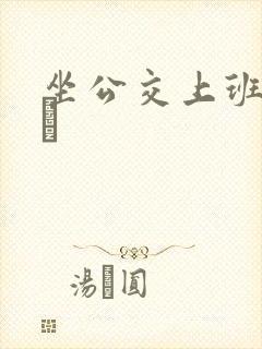 坐公交上班的诗啨