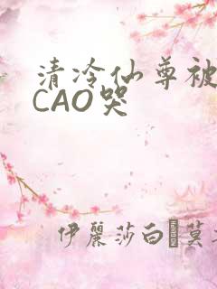 清冷仙尊被强制CAO哭