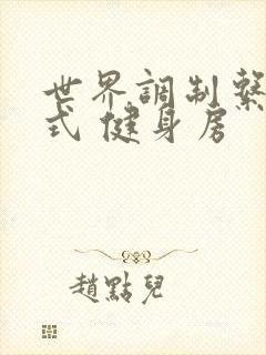 世界调制系统模式 健身房