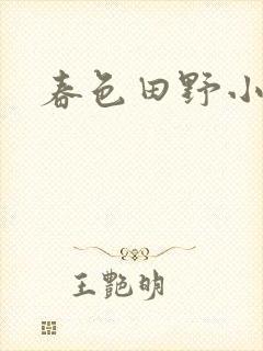 春色田野小说