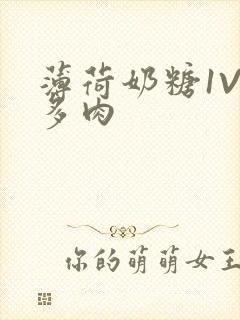 薄荷奶糖1V2多肉