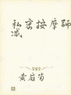 私密按摩师无删减