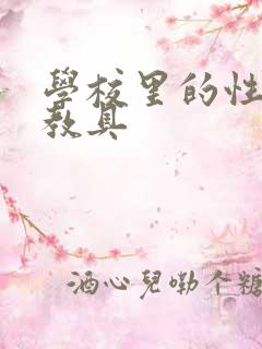 学校里的性教学教具