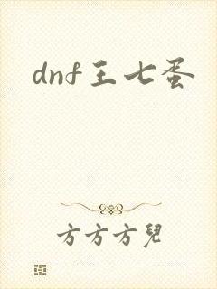 dnf王七蛋