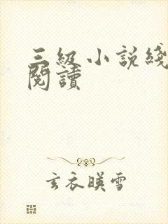 三级小说线全文阅读