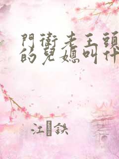 门卫老王头孙茹的儿媳叫什么