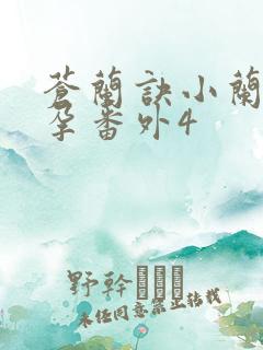 苍兰诀小兰花怀孕番外4