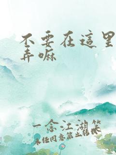 不要在这里回家弄嘛