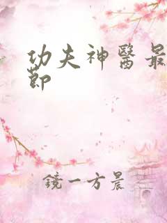 功夫神医最新章节