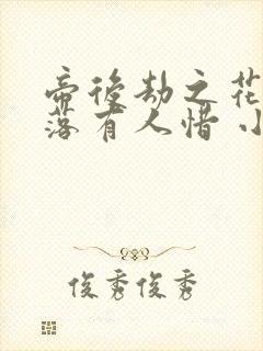 帝后劫之花开花落有人惜 小说