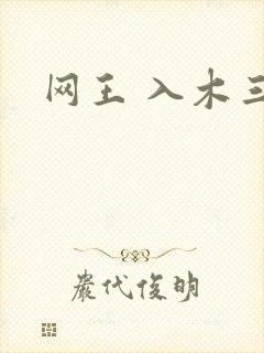 网王 入木三分