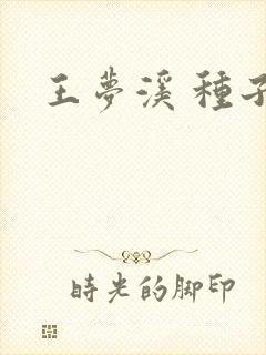 王梦溪 种子
