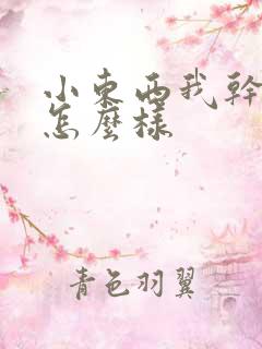 小东西我干的你怎么样