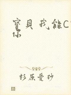 宝贝 我能C哭你