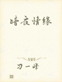 暗夜情缘