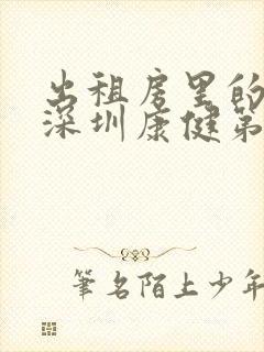 出租房里的交互深圳康健第二部